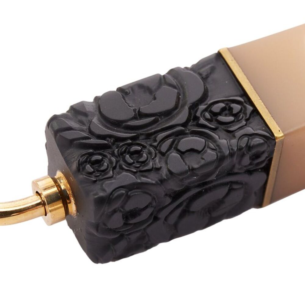 Chanel 07A Camellia Lipstick CC logo nude black g resin purse hook - Picture 2 of 5
